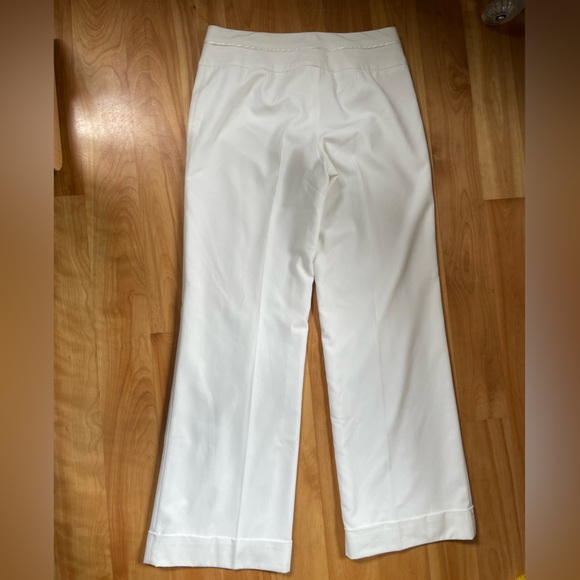 White House Black Market Off White Women's Trousers - Picture 3 of 11